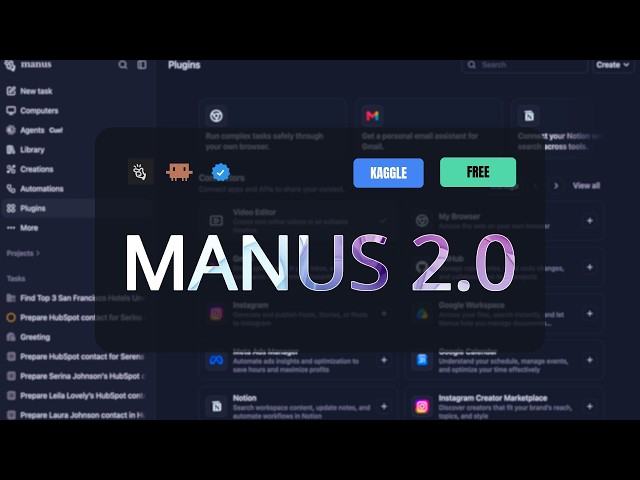 Manus 2.0: The Muse Alternative