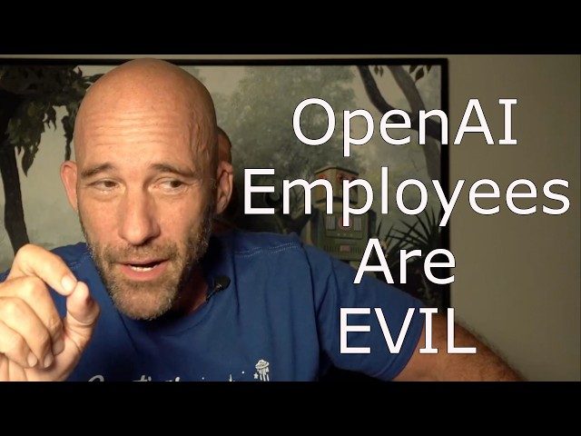 OpenAI Culture is Broken - AI Employees Are Evil