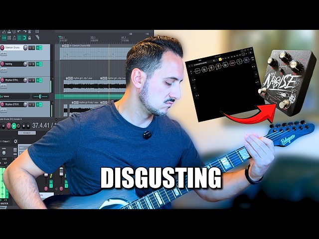 Making the most PISSED OFF riff I possibly can