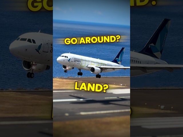 Will the Airplane Go Around or Land?