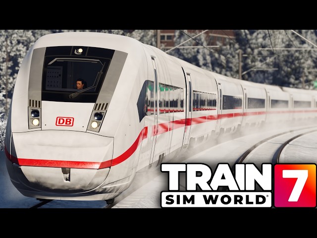 ICE4 | In the snow to Nuremberg | TSW7