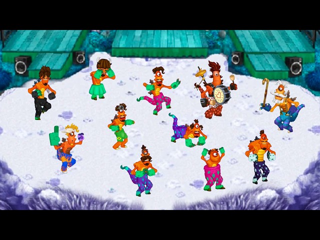 All Monsters on bbli$zard Island - Sounds and Monsters (New) || My Singing Monster