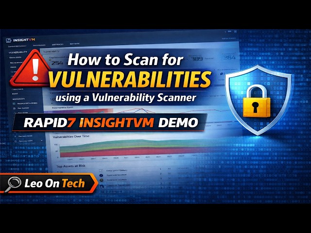 How to Scan for Vulnerabilities Using a Vulnerability Scanner | Rapid7 InsightVM Demo