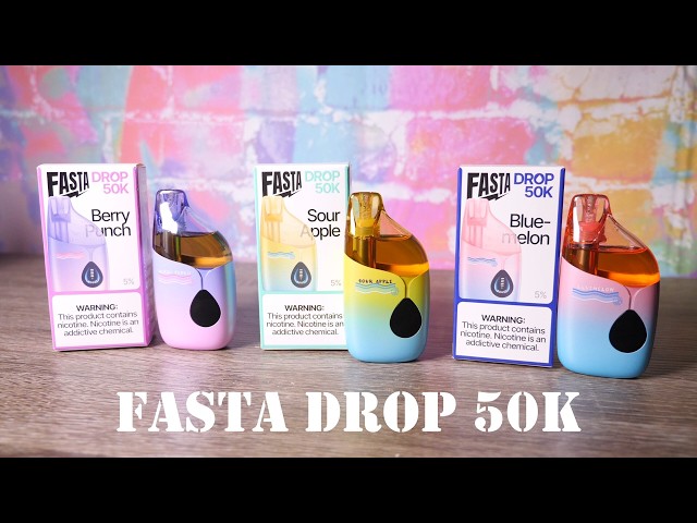 Why Don't More Disposables Do This? | Fasta Drop 50K Review