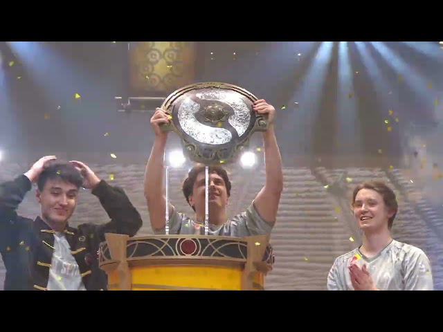 Team Spirit Lifts the Aegis After Winning The International 2026! 🏆🔥