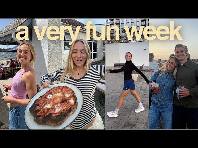 week in the life: cornwall, tennis, big catch up + a porsche (lol)