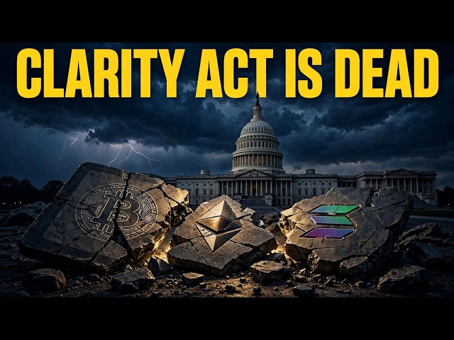 CLARITY Act Is Dead: What Just Happened in the Senate