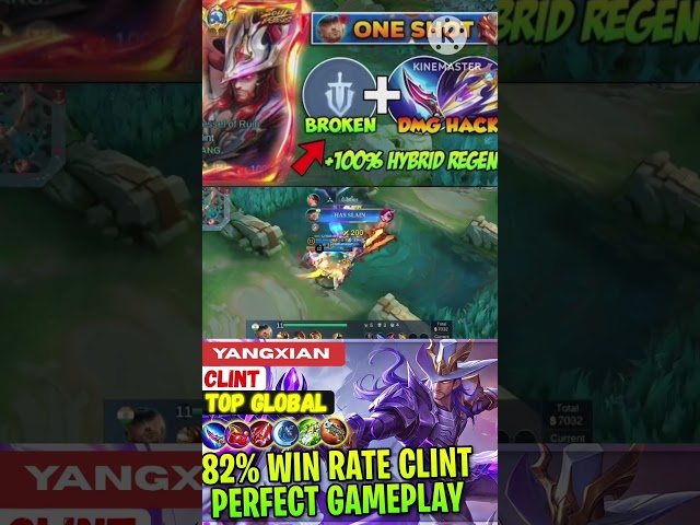 Clint ONE SHOT Build 2026! INSANE Damage & EASY Savage 😱 | Mobile Legends