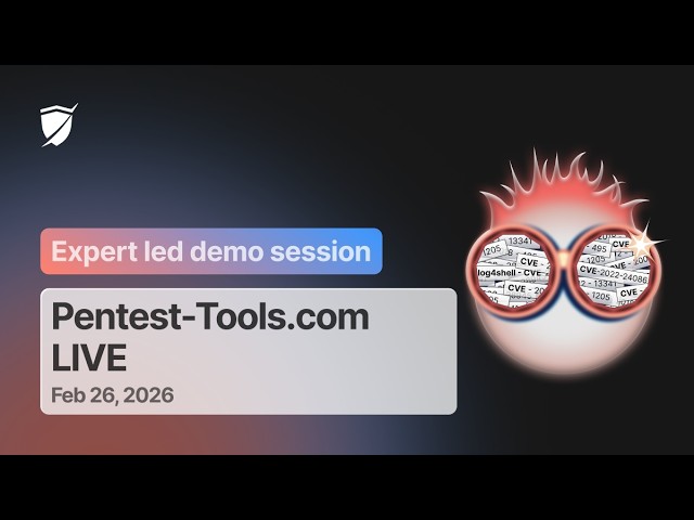 Pentest-Tools.com LIVE: Expert-led demo sessions #1