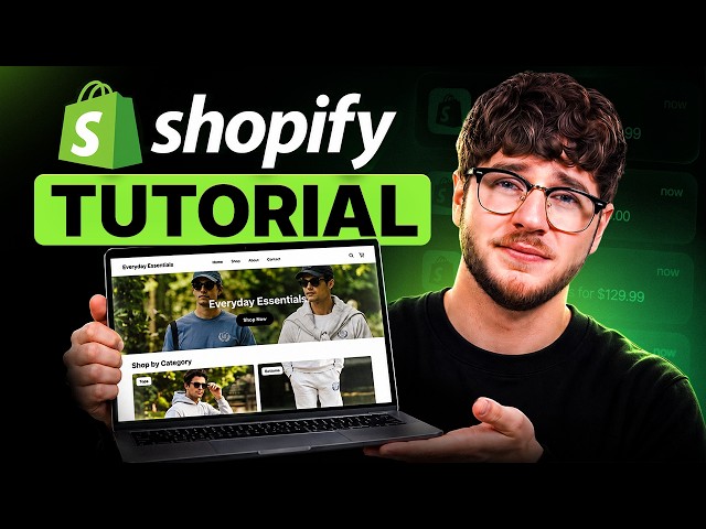 Shopify Tutorial for Beginners 2026 (Full Store Setup Guide)