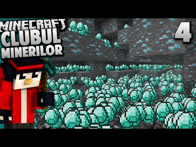 Clubul Minerilor - Minecraft SMP - Am Gasit DIAMANTE! [Ep.4]