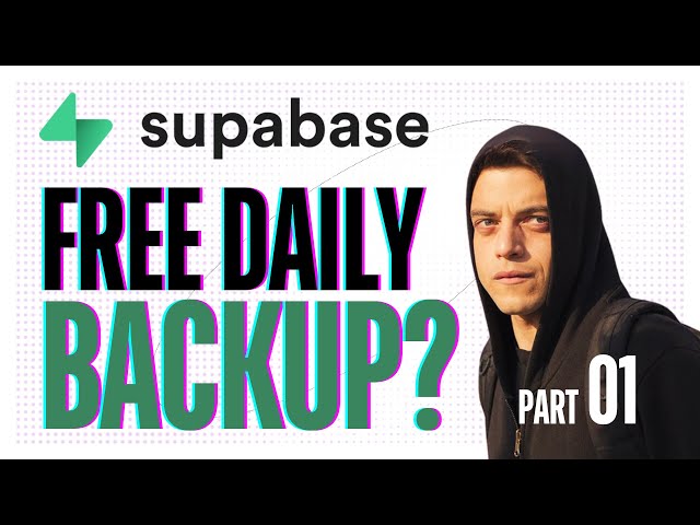 Setup automatic backups for a Supabase DB for free using GitHub Actions