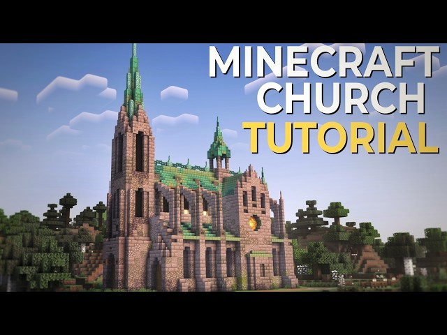 Minecraft Medieval Church Tutorial (Gothic Style)