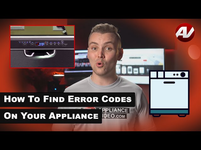 How to find Error Codes on your Appliance - And what do they Mean ?