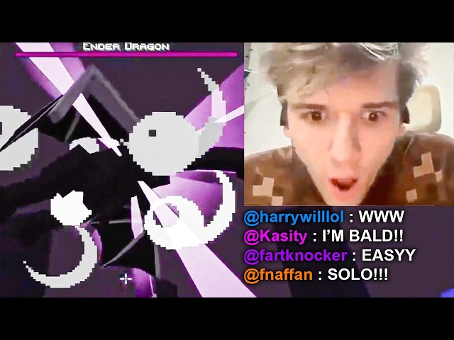 Notme Kills The ENDER DRAGON for the FIRST time SOLO!