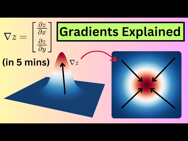 Best Explanation of Partial Derivatives and Gradients