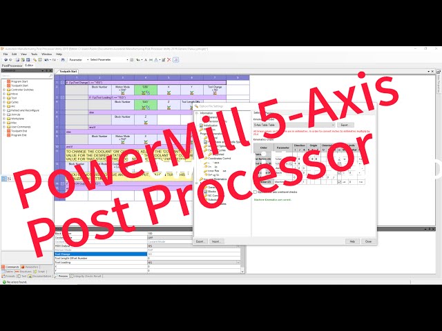 PowerMill 5-Axis Post Processor Creation: The Ultimate Guide