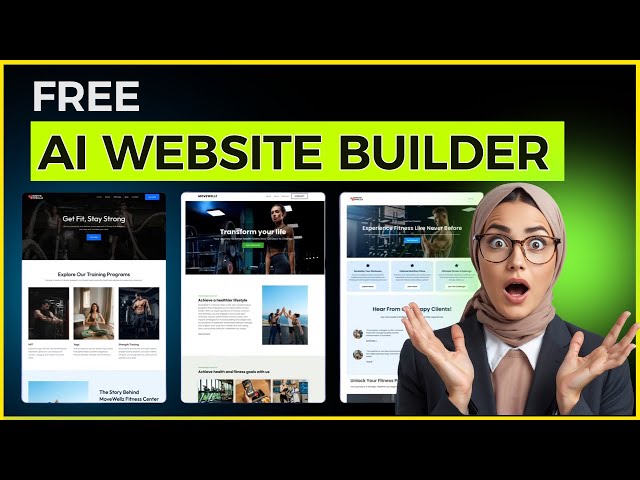 3 Best AI Website Builders 2025 🔥 | Create Website Without Coding