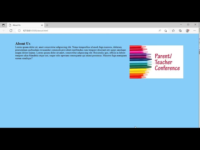 Responsive About Us Using HTML & CSS II About Us Page II HTML & CSS