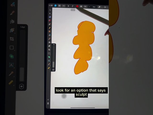 Affinity Designer 2 for iPad tips and tricks: The Sculpt Tool