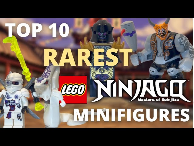 Top Ten RAREST LEGO Ninjago Minfigures