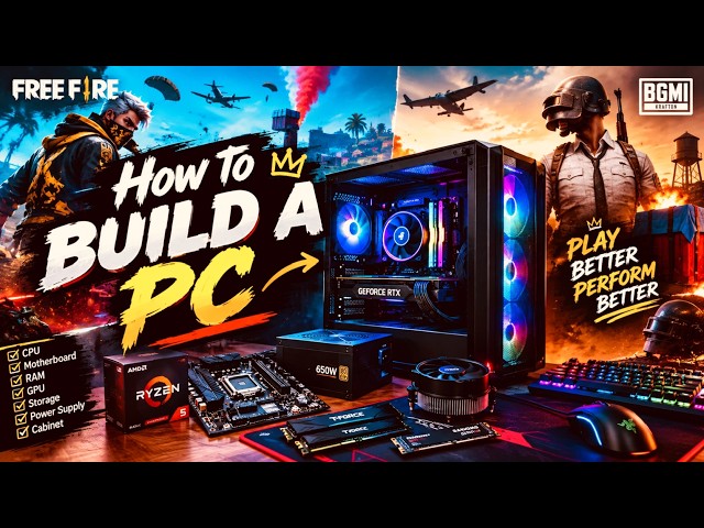 How To Build A PC || Stream Gamer || How to Build a Gaming Pc , How To Choose Component For PC