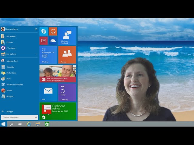 Mum Tries Out Windows 10 Build 9841 (2014)