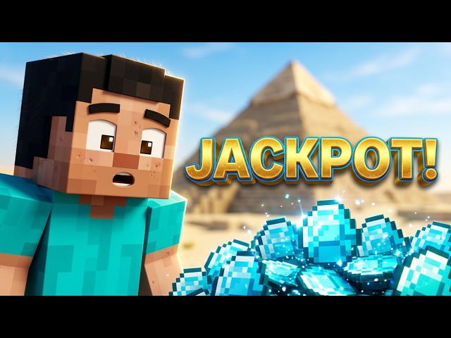 I Found Diamonds and a Desert Pyramid! (Day 10)
