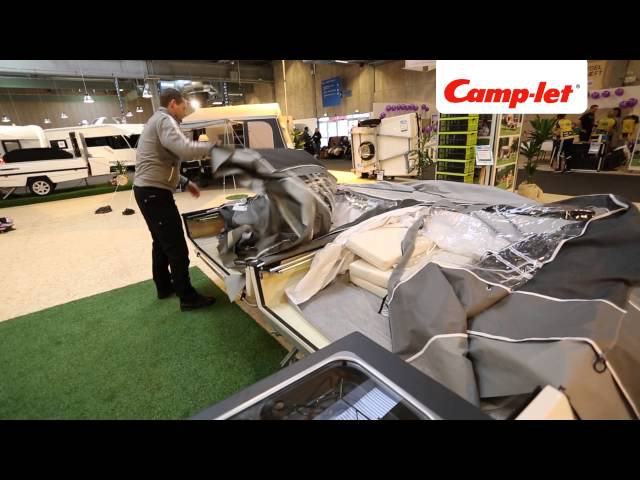 Camp-let - just 3 easy steps gets you going