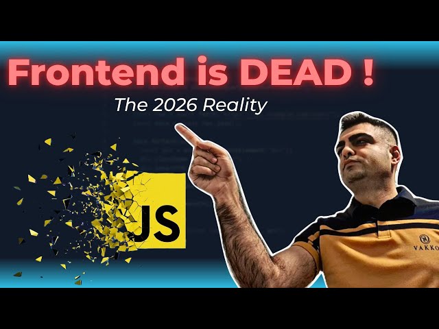 Is Frontend Development DEAD in 2026? (The Brutal Truth)
