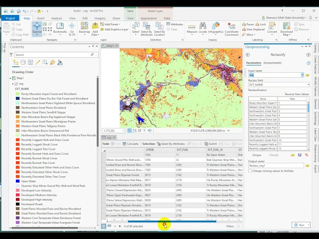 Demo: reclassifying landcover raster