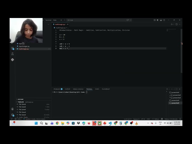 Let’s Do Math with Python 😄 | Arithmetic Operators
