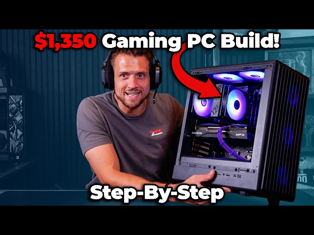 How to Build a $1,350 Gaming PC (Ryzen 5 9600X and RX 9060 XT 16GB)