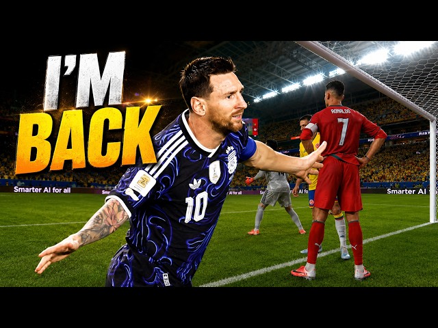 Cristiano Ronaldo: "I'm Back, I'm Back" vs Lionel Messi  | World Cup 2026