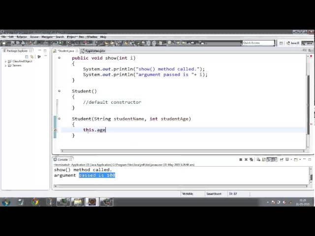 Constructors And Methods
