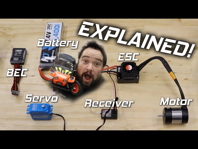 How does an RC car work? Hobby Electronics Explained for Beginners!