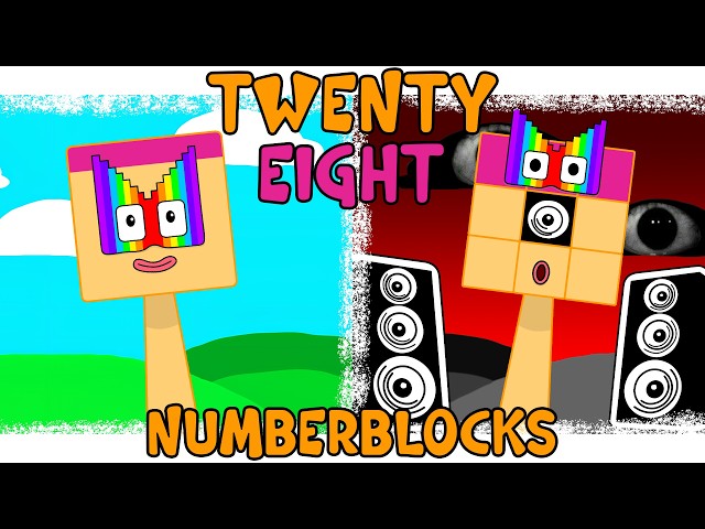 My Sprunki OC: Twenty Eight (from Numberblocks)