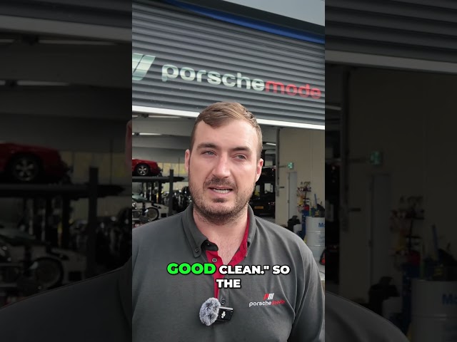 Porsche RaceTex Steering Wheel Gear Knob Cleaning #cleaning #automotive #detailing #transformation
