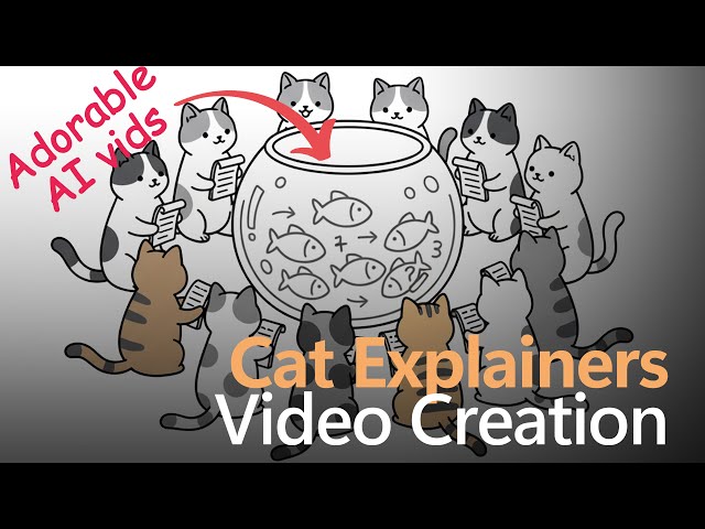Automated Workflow to Create Cat Explainers - Making TikTok Reels with AI 🐈| Unscripted Coding