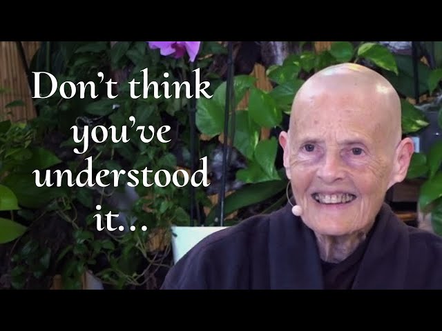 The Teaching of Conditioned Co-Arising is Very Deep and Very Complex | Sr. Chan Duc