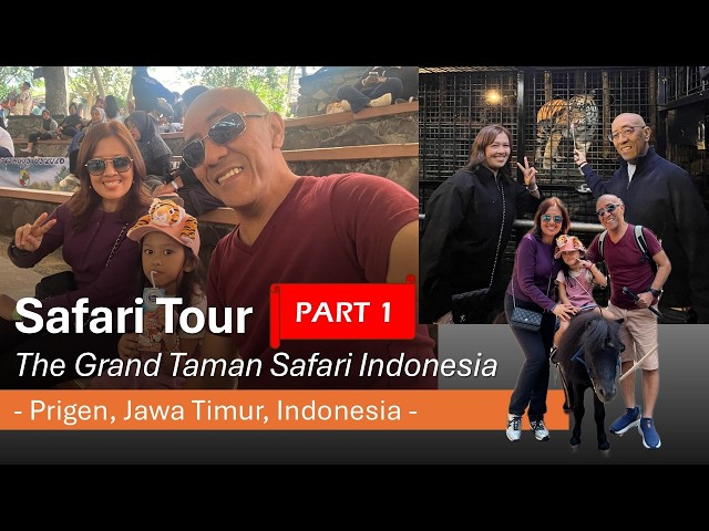 Taman Safari Prigen Jawa Timur 🇮🇩 | Complete Safari Adventure, Wildlife Experience and much more