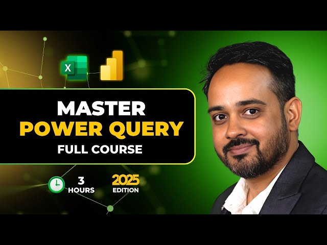 Power Query 2025: The Ultimate Data Transformation Toolkit | Beginner to Pro | What is M