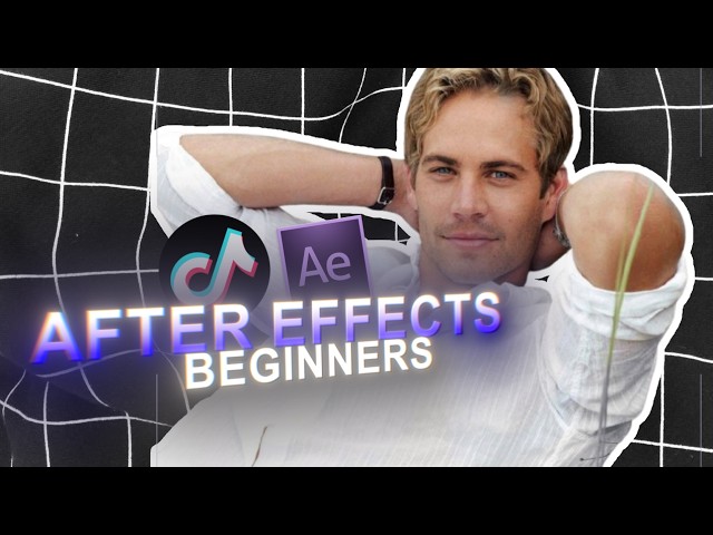 The ABSOLUTE Beginner Guide // AFTER EFFECTS