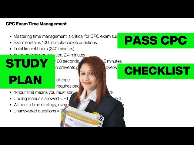 How to Approach the CPC Exam | Tips, Checklist & Study Plan