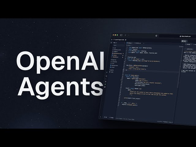Build and deploy a MCP Agent with the OpenAI SDK in 3 minutes