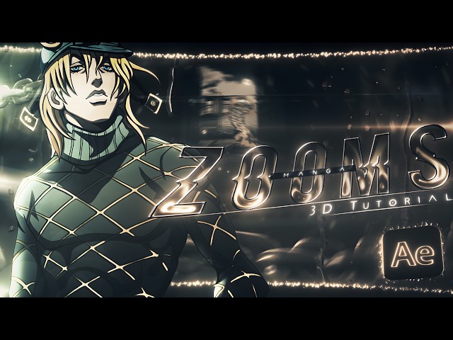 After Effects | 3D Manga Zooms | Tutorial