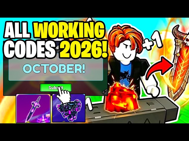 *NEW* ALL WORKING CODES FOR +1 LOOT TO FORGE IN 2026! ROBLOX LOOT TO FORGE CODES