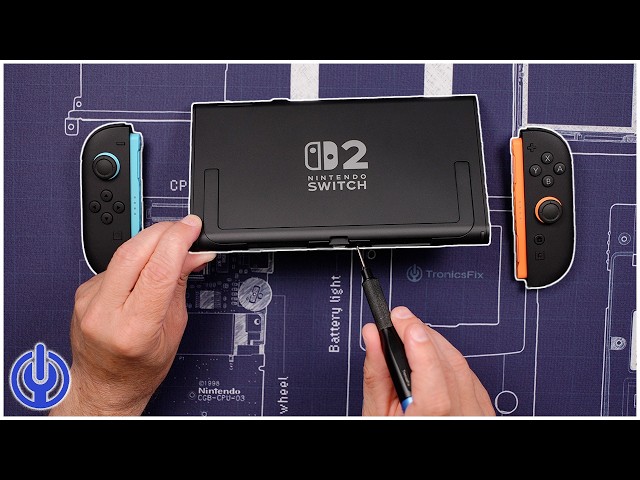 Nintendo Switch 2 Teardown - Full Disassembly