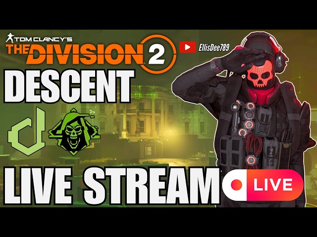🔴Embarrassing NEMESIS in DESCENT Live! - The Division 2