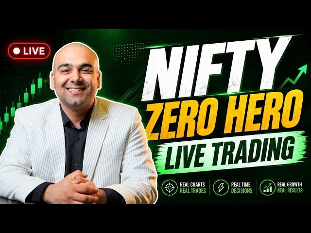 Live Trading ZERO HERO TRADE ✅ #nifty  #livetrading